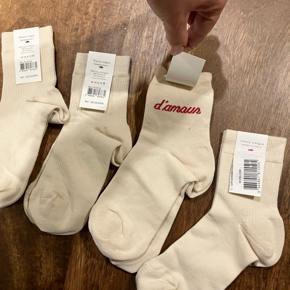 Bundle Sézane heart socks - Picture 2 of 2